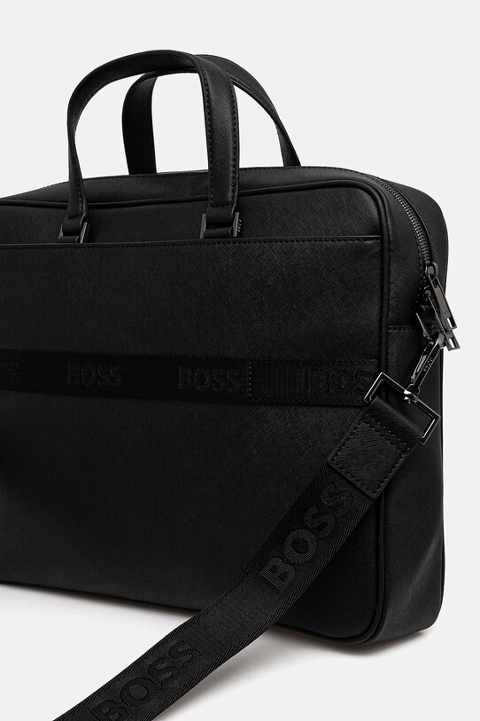 Accesorii BOSS geantă de piele 50542235 negru