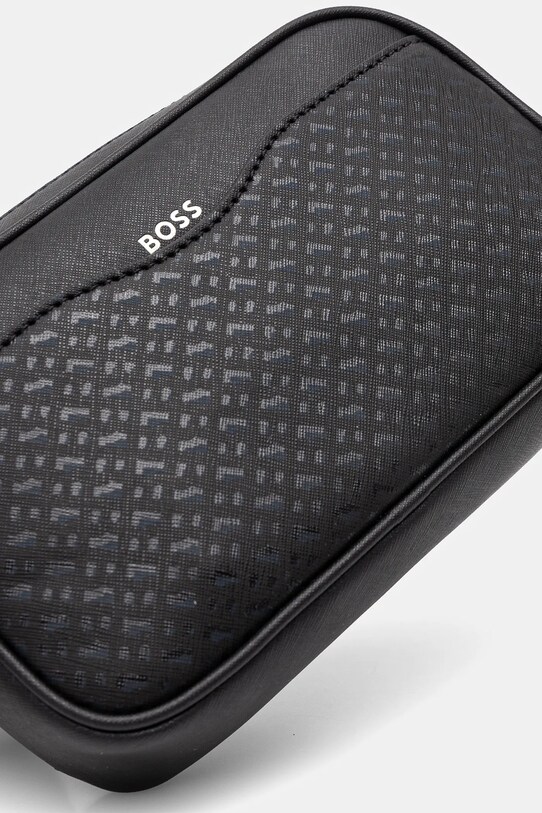 BOSS borseta de piele negru 50542238