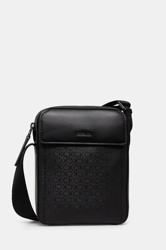 Calvin Klein saszetka nie mieści A4 czarny K50K512883