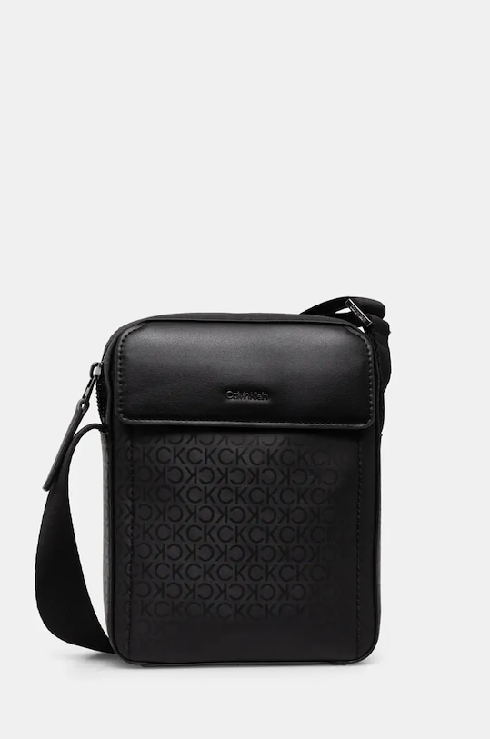 Malá taška Calvin Klein textilný čierna K50K512883