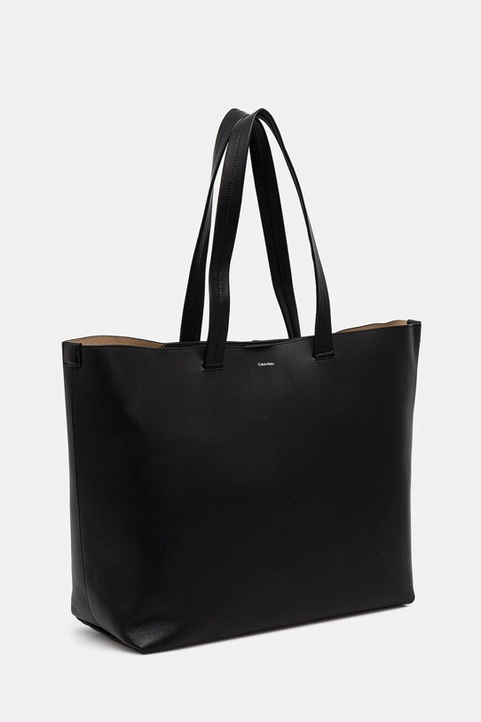 Akcesoria Calvin Klein torba skórzana K50K512894 czarny