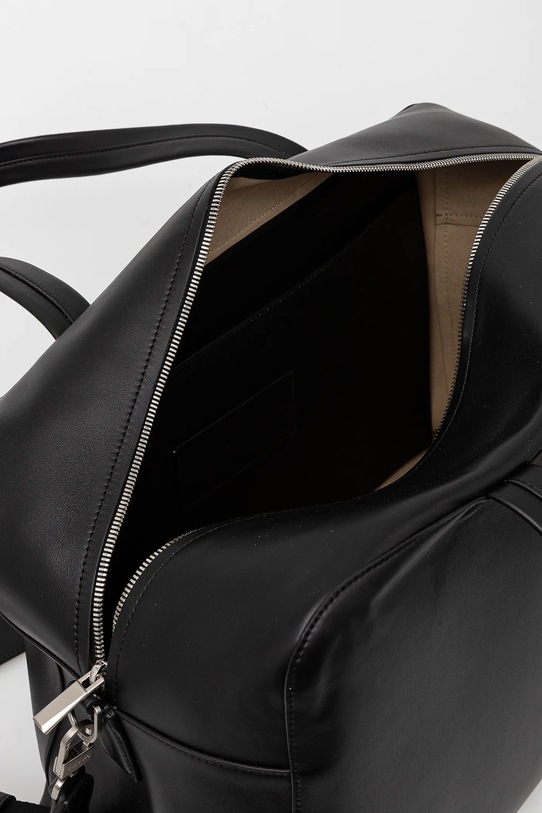 Δερμάτινη τσάντα Calvin Klein K50K512931 μαύρο