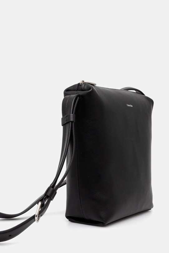 Δερμάτινο φακελάκι Calvin Klein K50K512968 μαύρο SS25