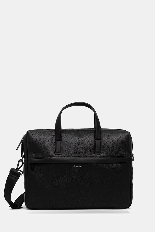 Calvin Klein laptop táska szintetikus bőr fekete K50K513050