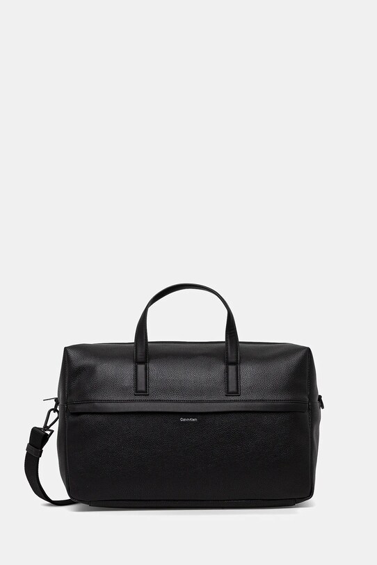 Cestovní taška Calvin Klein hladký černá K50K513051