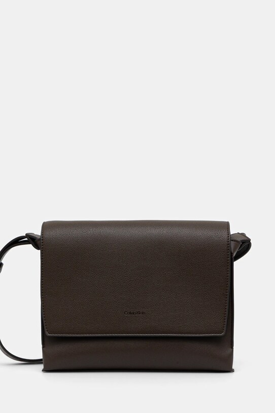 Calvin Klein táska szintetikus bőr barna LV04D3034G