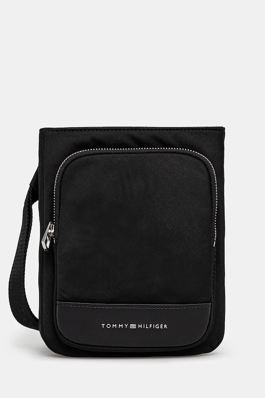 Ledvinka Tommy Hilfiger textilní černá AM0AM13193