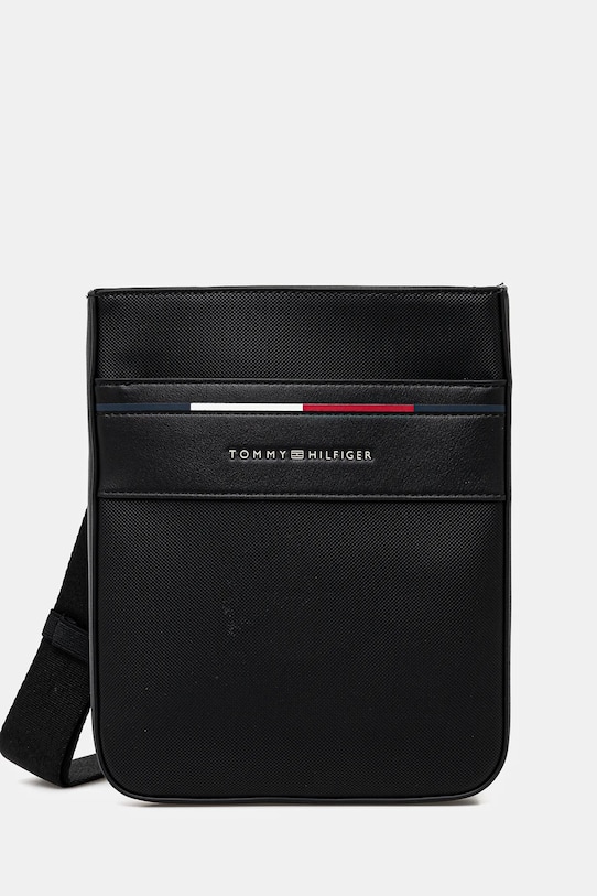 Σακίδιο Tommy Hilfiger συνθετικό μαύρο AM0AM13197