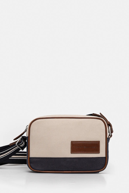 Ledvinka Tommy Hilfiger nášivka béžová AM0AM13366