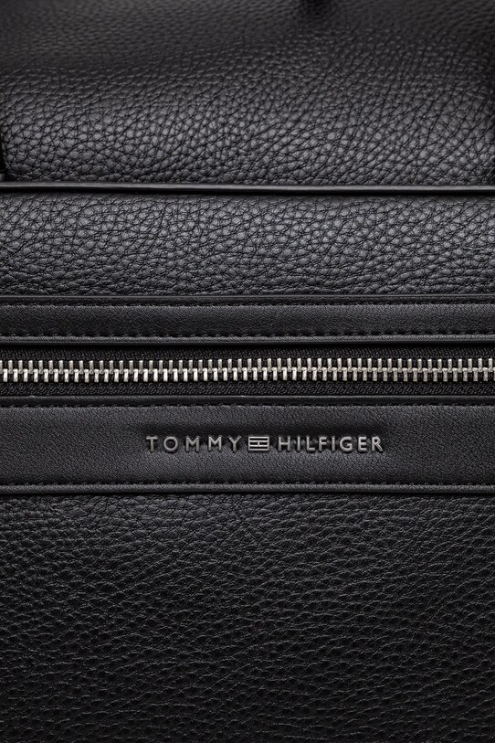 Τσάντα Tommy Hilfiger AM0AM13351 μαύρο