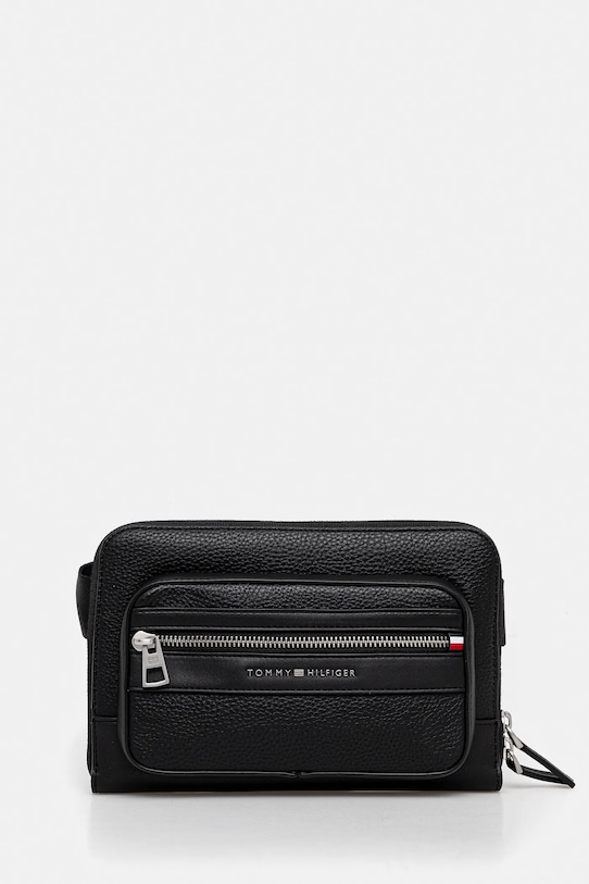 Ledvinka Tommy Hilfiger nevejde se A4 černá AM0AM13352