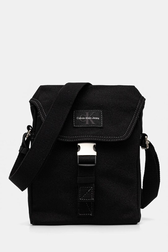 Torba Calvin Klein Jeans bez uzorka crna LV04G3025G