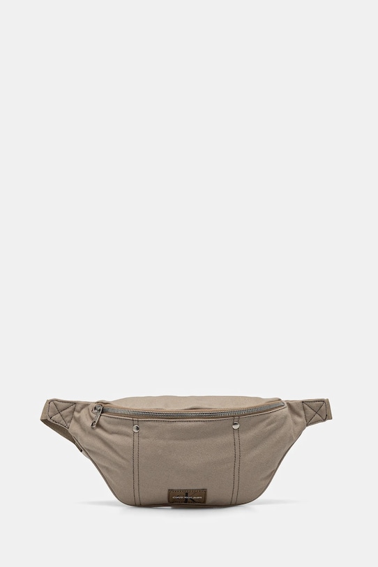 Сумка на пояс Calvin Klein Jeans гладкий бежевый LV04G3027G