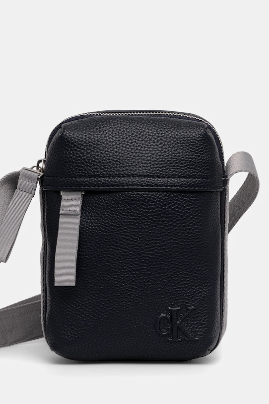 Malá taška Calvin Klein Jeans jednofarebný tmavomodrá LV04G3080G