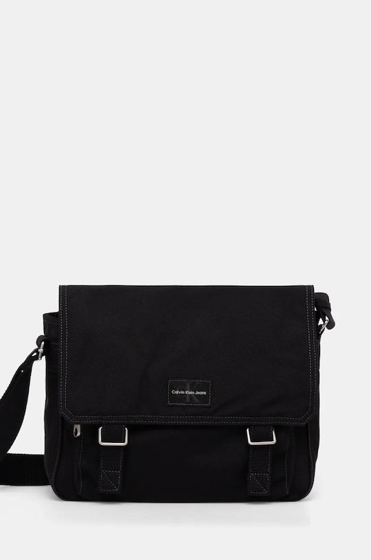 Torbica za okoli pasu Calvin Klein Jeans Tekstil črna LV04G3091G