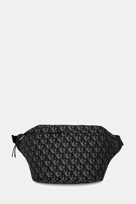 Torba oko struka Calvin Klein Jeans Planet friendly crna LV04G3098G