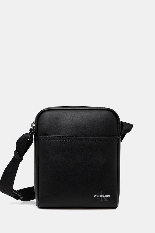 Calvin Klein Jeans táska szintetikus bőr fekete LV04G3014G