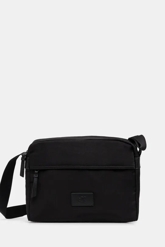 Calvin Klein Jeans borsetă cu curea uni negru LV04G3090G