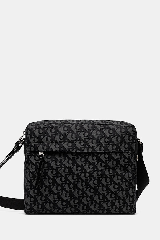 Malá taška Calvin Klein Jeans vzorovaný čierna LV04G3097G