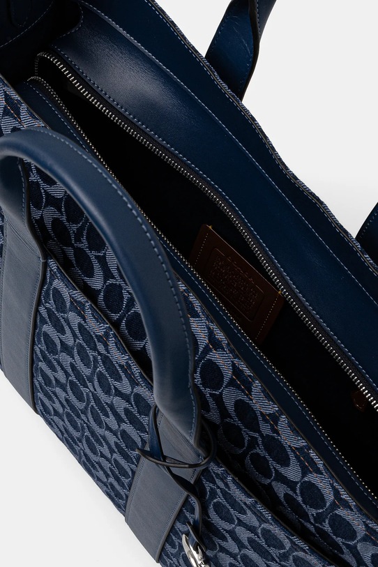 Coach geanta CAS25 bleumarin