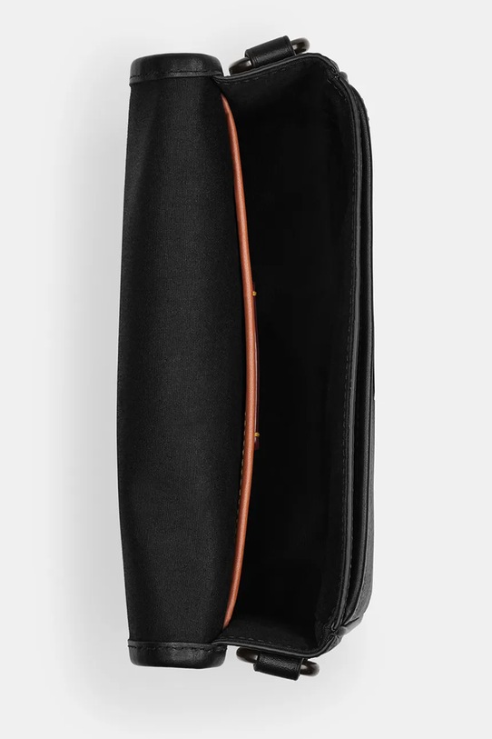 Coach saszetka skórzana czarny CY990