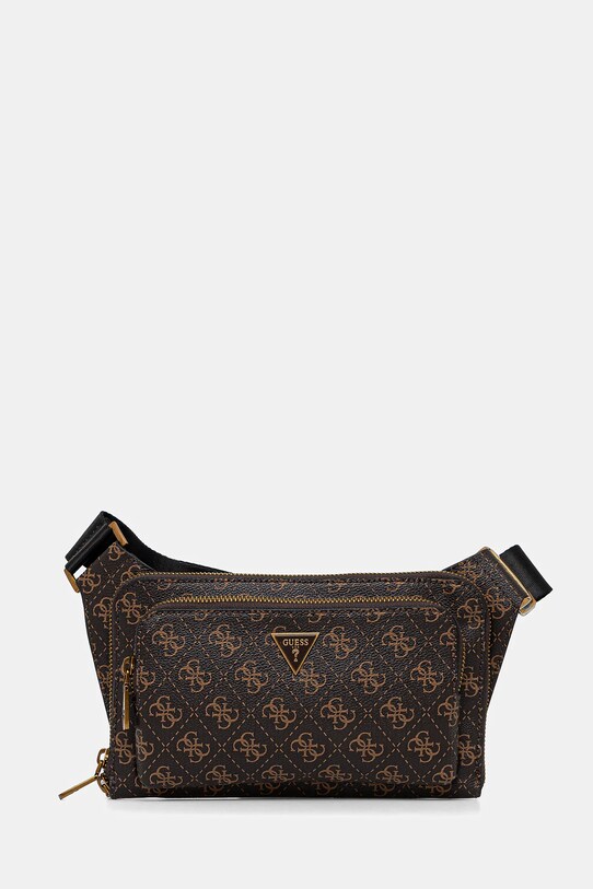 Guess nerka MILANO nie mieści A4 brązowy HMMILO.P5214