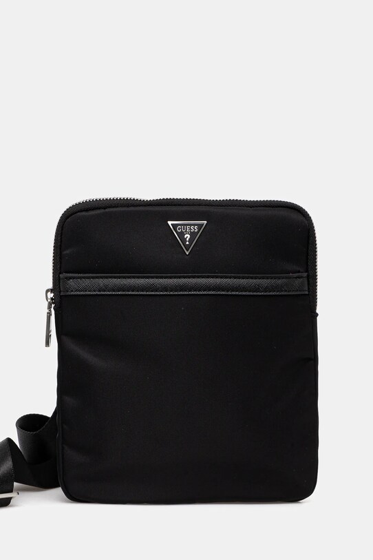 Σακίδιο Guess MILANO υφασμάτινο μαύρο HMMINY.P5223