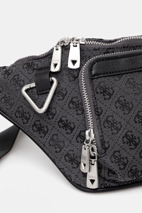 Ledvinka Guess MILANO černá HMMIST.P5156