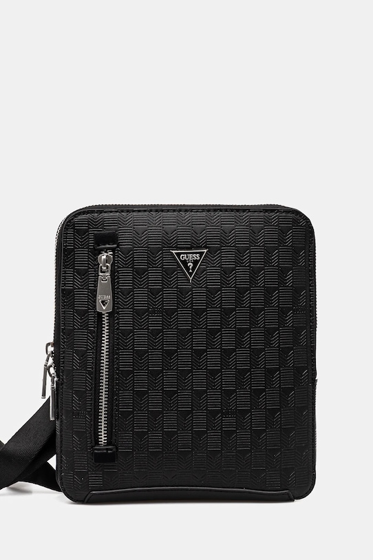 Guess saszetka TORINO nie mieści A4 czarny HMTODE.P5220