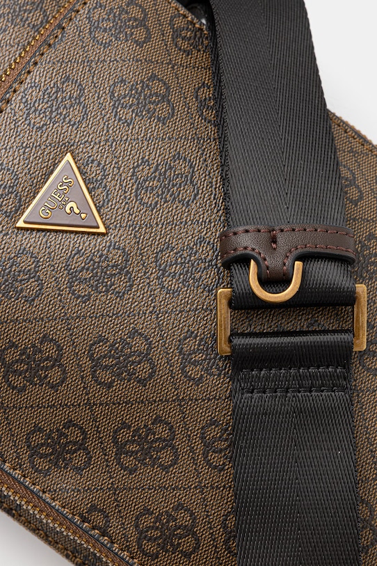 Guess saszetka MILANO brązowy HMMILO.P5226