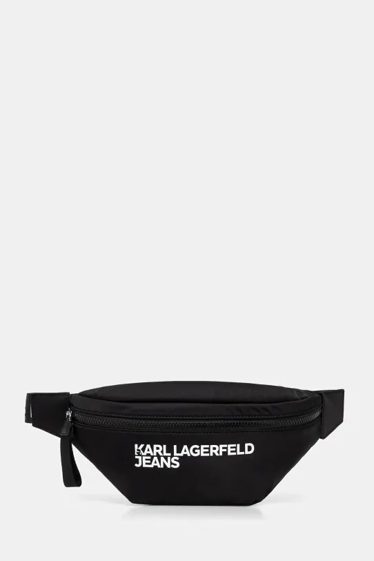 Karl Lagerfeld Jeans borseta nu incape in A4 negru A1M30295