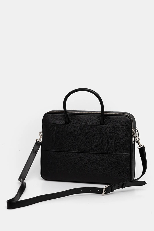 Accesorii Bally geanta de piele MAB01S negru