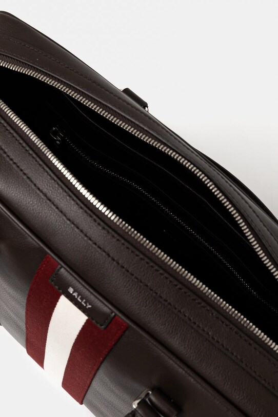 Bally geanta de piele MAB01L maro