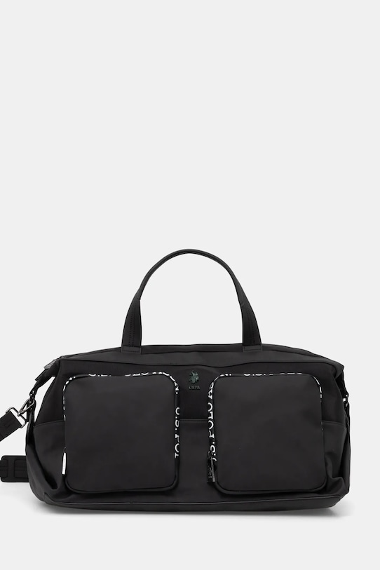 Τσάντα U.S. Polo Assn. OLIVER υφασμάτινο μαύρο BIUOV6260MPJ