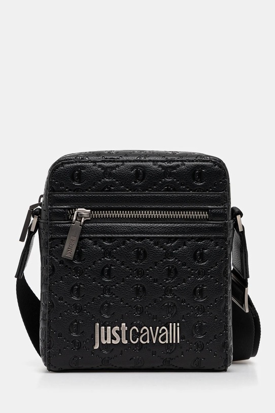 Torba Just Cavalli bez uzorka crna 78QA4B32.ZSB84