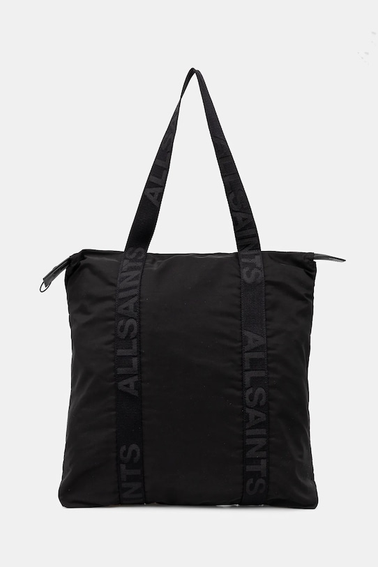 Taška AllSaints AFAN hladký černá M271XB