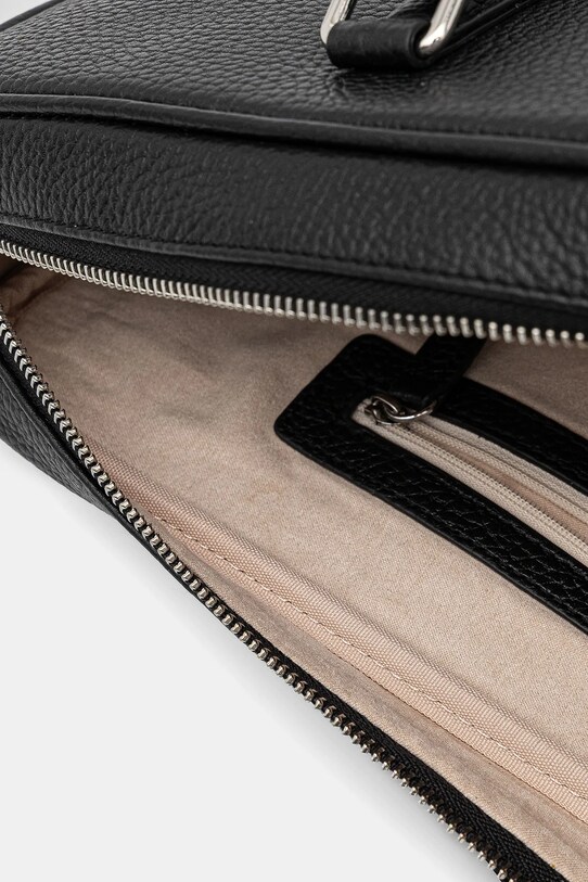 Geox bőr laptop táska DAMIEN U25J9A.00046 fekete