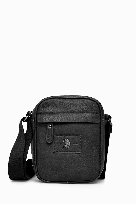 Torba U.S. Polo Assn. Birmingham bez uzorka crna BEUXB8735MVP