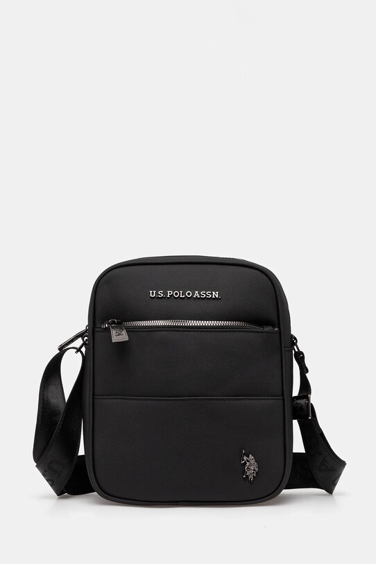 Σακίδιο U.S. Polo Assn. Aspen υφασμάτινο μαύρο BEUAS8737MPO