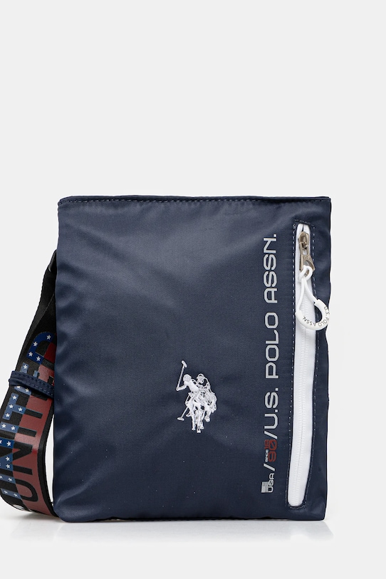 U.S. Polo Assn. saszetka Bozeman nie mieści A4 granatowy BIUB65683MIA