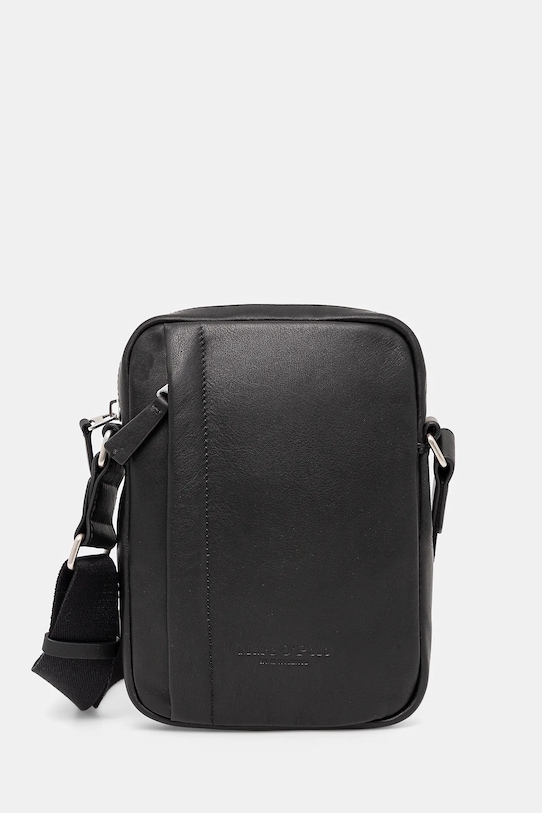 Kožená taška Marc O'Polo usňová koža čierna 50321850801141