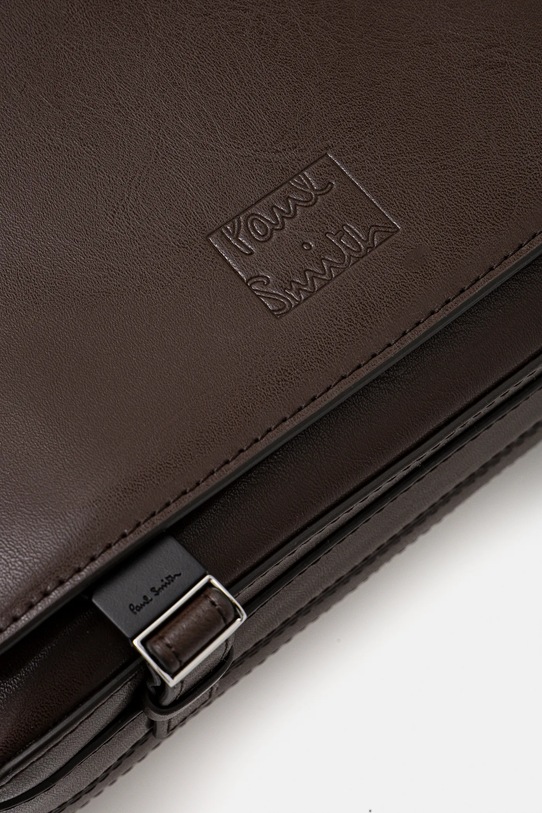 Δερμάτινο φακελάκι Paul Smith καφέ M1A.8083.PSOFTL