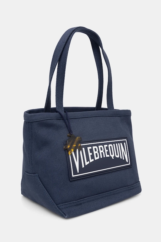 Vilebrequin geanta de bumbac BRETBAG BREU3100 bleumarin SS25