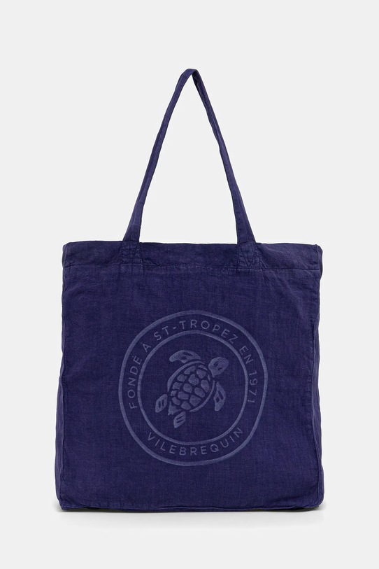 Vilebrequin geanta de in BABEL incape in A4 bleumarin BBLU3104