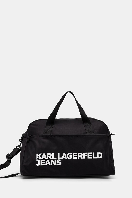 Karl Lagerfeld Jeans torba mieści A4 czarny A1W30367