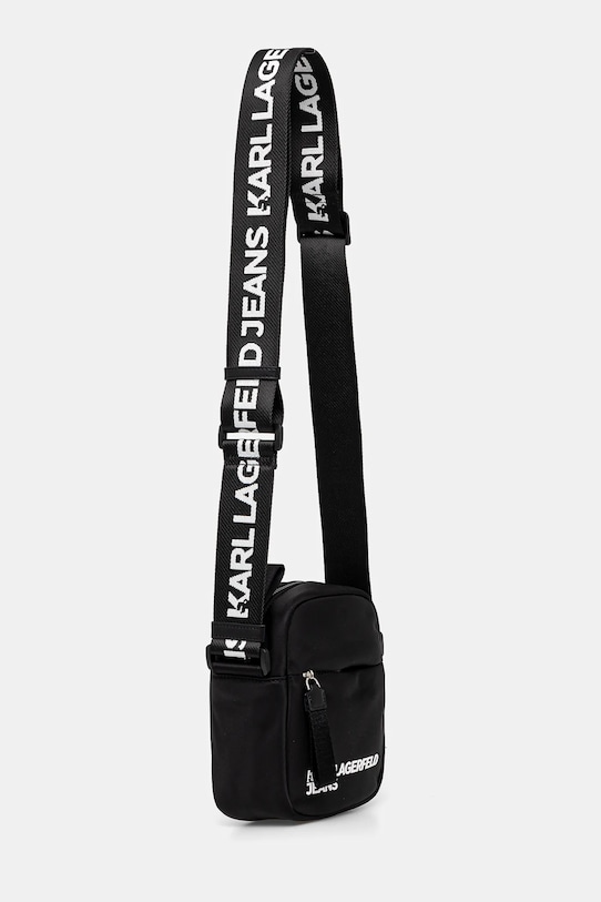 Karl Lagerfeld Jeans borseta A1M30337 negru SS25
