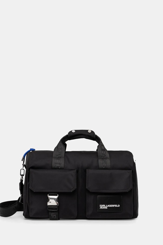 Torba Karl Lagerfeld Jeans odgovara formatu A4 crna A1M30301