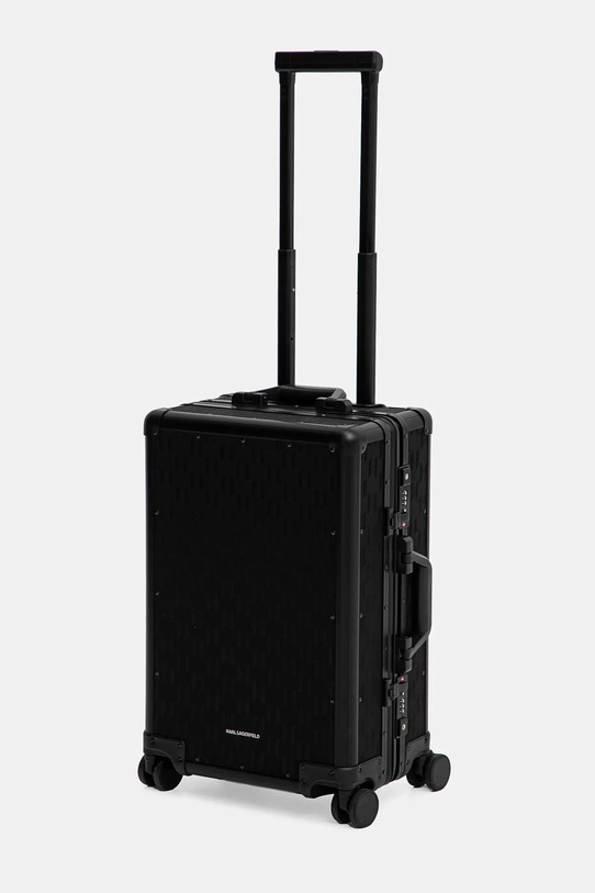Karl Lagerfeld walizka 51x35x21 cm A1W30462 czarny SS25