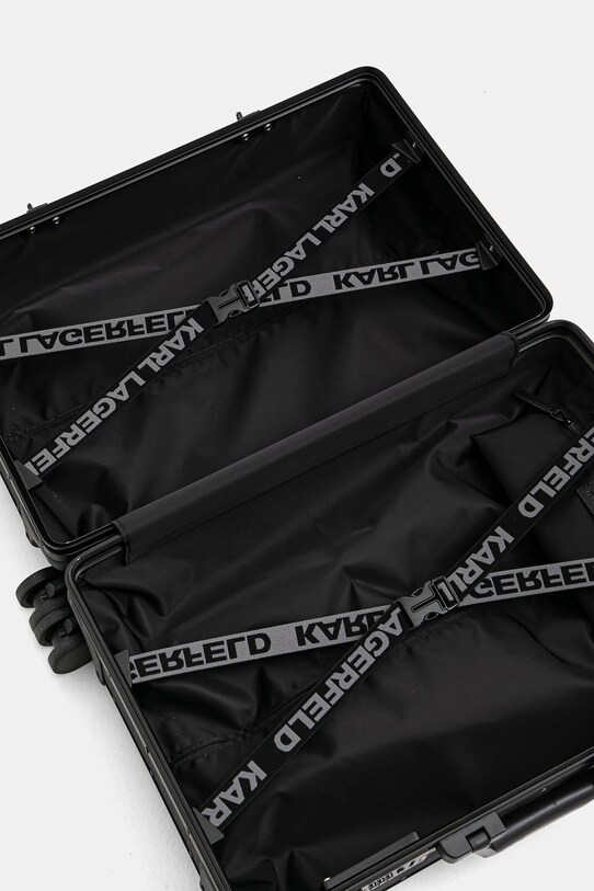 Karl Lagerfeld walizka 51x35x21 cm A1W30462 czarny