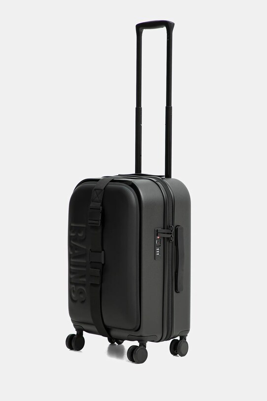 Валіза Rains Texel Cabin Trolley W3 49-55x34x23 см 14190.01 чорний SS25